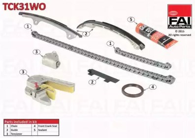 Комплект цепи TCK31WO FAI