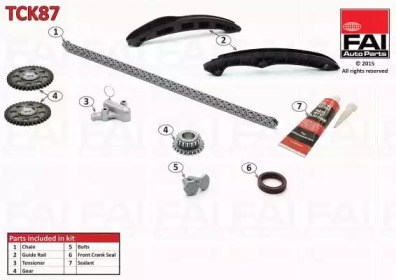 Комплект цепи TCK87 FAI
