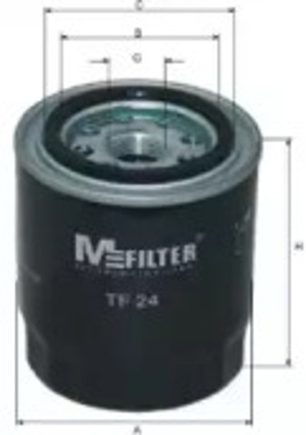 Фильтр масляный ДВС TF24 MFILTER
