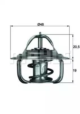 MAHLE TX192D Термостат в наличии Киев