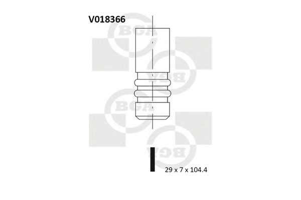 Клапан V018366