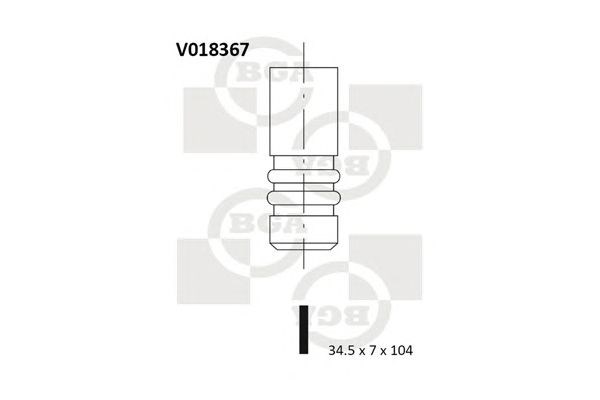 Клапан V018367