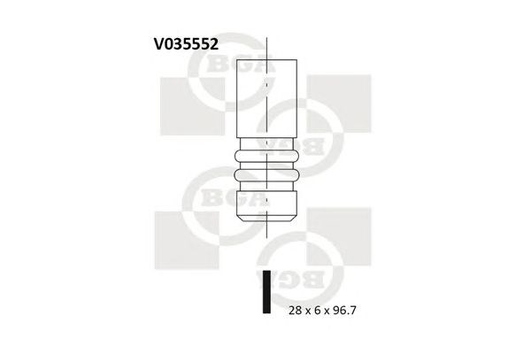 Клапан V035552
