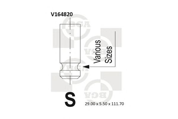 Клапан V164820