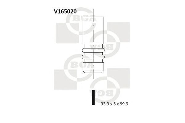 Клапан V165020
