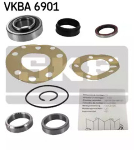 Подшипник ступицы задней VKBA6901 SKF