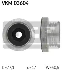 VKM03604 Шкив генератора купить Украина