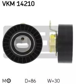 Ролик натяжителя VKM14210 SKF