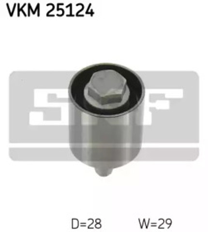 Ролик ремня ГРМ, паразитный VKM25124 SKF