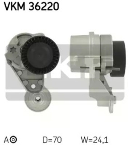 Натяжная планка поликлинового ремня VKM36220 SKF