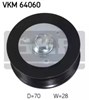Ролик паразитный VKM64060 SKF