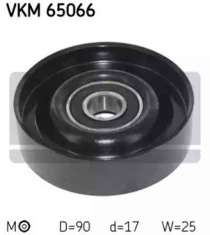 Ролик натяжителя приводного ремня VKM65066 SKF