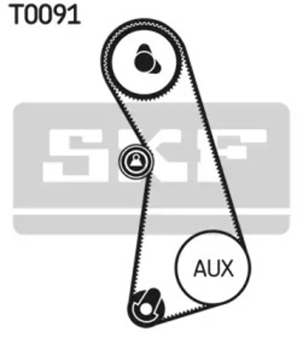 ГРМ ремни, комплект VKMA01002 SKF
