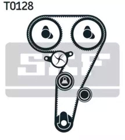 ГРМ ремни, комплект VKMA02178 SKF