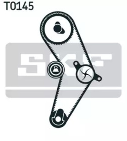 Комплект ремня ГРМ VKMA02209 SKF