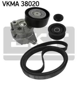 VKMA38020 SKF Ремень агрегатов приводной, комплект купить в Львов
