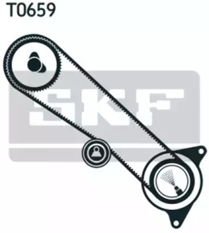 ГРМ ремни, комплект VKMA91708 SKF