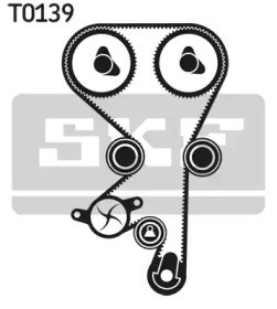 ГРМ ремни, комплект VKMC051501 SKF
