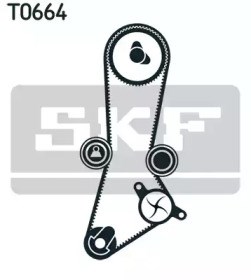 Ремень ГРМ, комплект VKMC956603 SKF