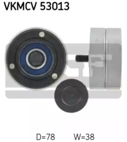 Ролик натяжителя ремня агрегатов VKMCV53013 SKF