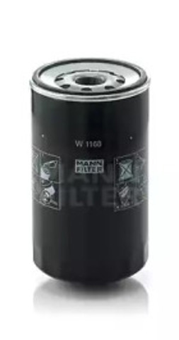 Фильтр масляный грубой очистки (полнопоточный) W1168 MANN