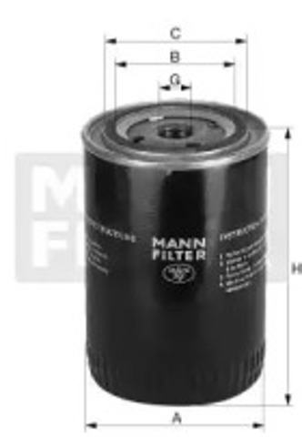 Маслофильтр W951 MANN