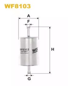 WF8103 WIX Фильтр топливный купить в Харьков