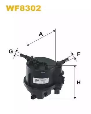 Фильтр-отстойник топлива грубой очистки WF8302 WIX