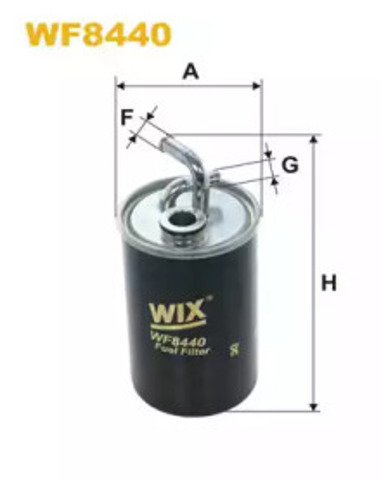 Топливный фильтр WF8440 WIX