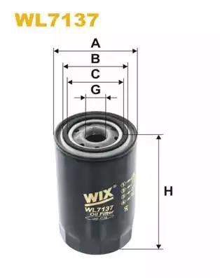 Масляный фильтр WL7137 WIX