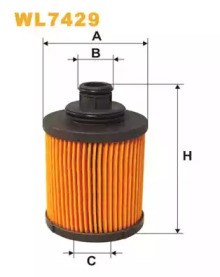 WL7429 WIX Фильтр масляный купить в Черкассы