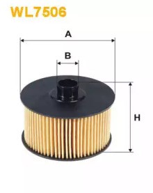 Фільтр масляний WL7506 WIX