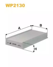 Фильтр салона угольный WP2130 WIX