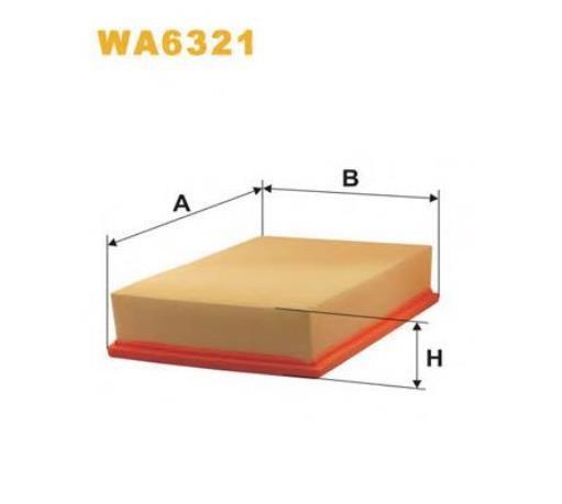 WA6321 WIX Фильтр воздушный купить в Николаев