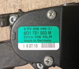 6Q1721503M VAG Педаль газа купить в Киев