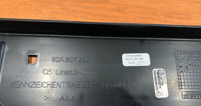 VAG 80A807285L9B9 в наличии Киев