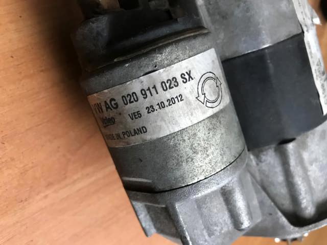 VAG 020911023SX Стартер в наличии Запорожье