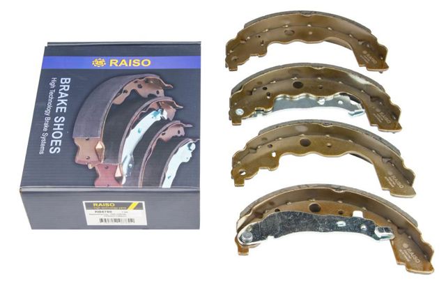 RB8780 RAISO Колодки тормозные задние барабанные купить в Полтава
