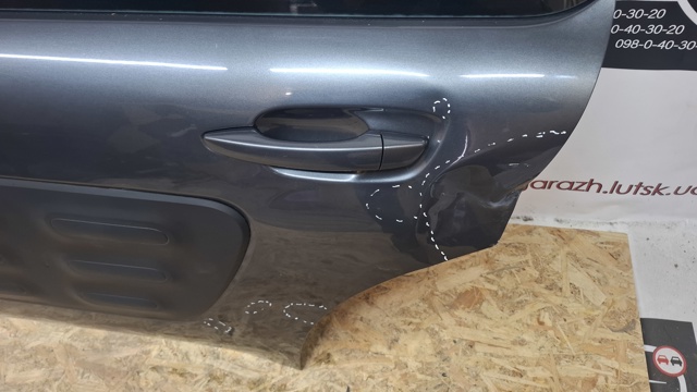 9801219180 PEUGEOT Дверь задняя левая купить в Ужгород