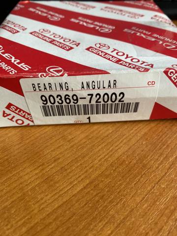 Подшипник промежуточного вала КПП 9036972002 TOYOTA