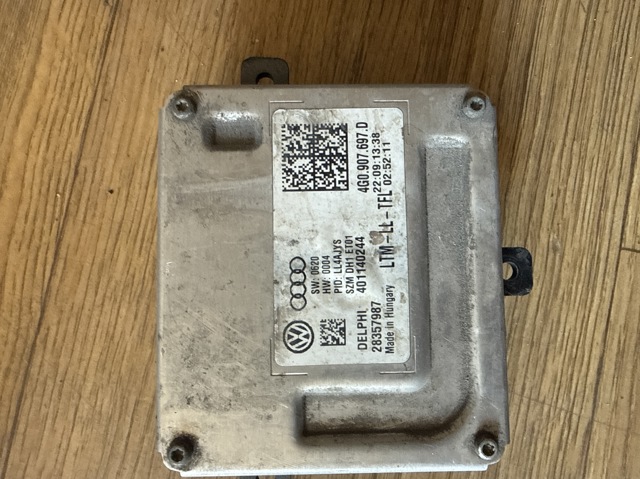 Модуль управления светом фар 4G0907697D VAG