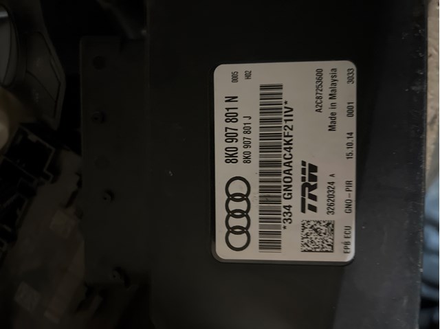 БУ электромеханического стояночного тормоза 8K0907801N VAG