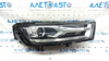 Фара передняя правая в сборе audi q7 16-19 xenon, песок, трещина 4M0941006B