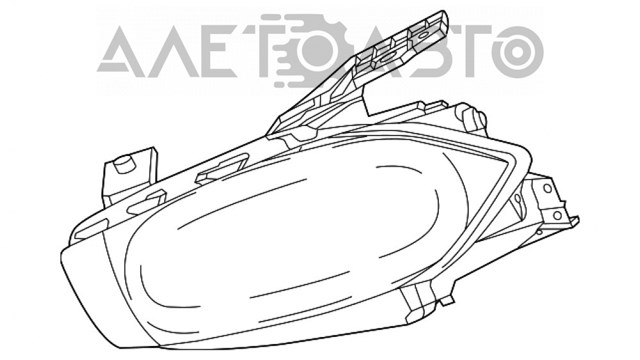 68085141AL CHRYSLER Фара левая купить в Чернигов