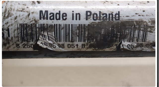 PORSCHE 95534903812 Полуось (привод) передняя в наличии Винница