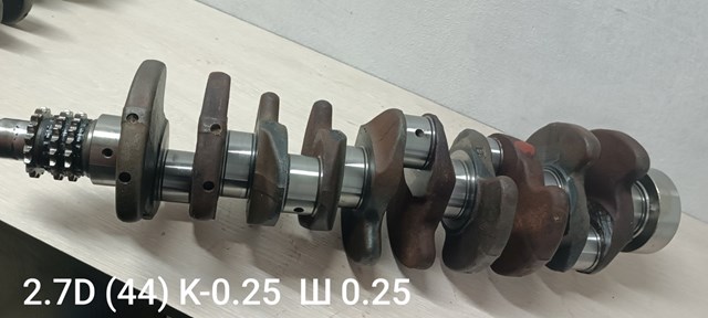 Вал коленчатый и маховик A6120310001 MERCEDES