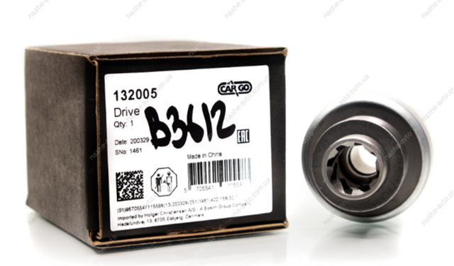 Бендикс стартера 132005 CARGO