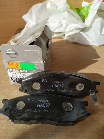 410606N0X1 NISSAN Передние тормозные колодки купить в Украина