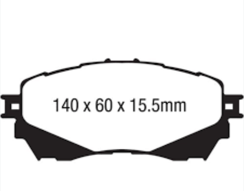 Колодки BRP1711 TIMMEN