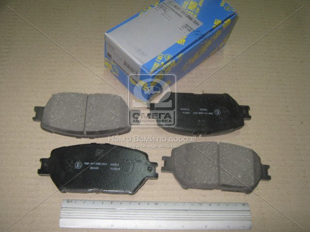 Колодки тормозные дисковые комплект D2222 KASHIYAMA